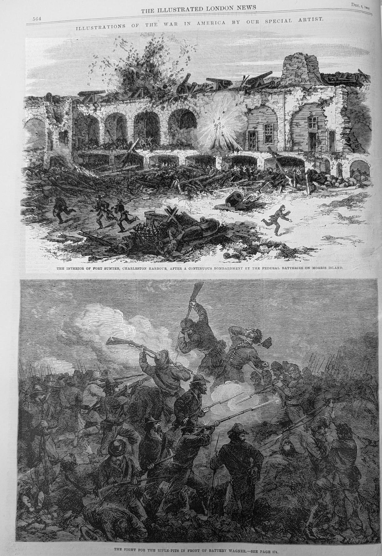 dec 5 interior of Fort Sumnter